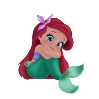 Ariel Baby .(1 a 10 un)