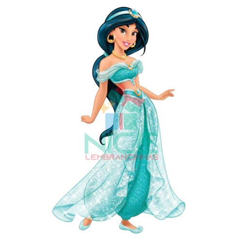 Aplique Princesa Jasmine