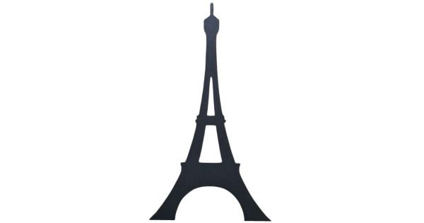 Aplique Glitter Ladybug Torre Eiffel - 5 Un