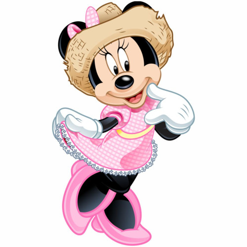 Aplique Minnie Fazendeira 01