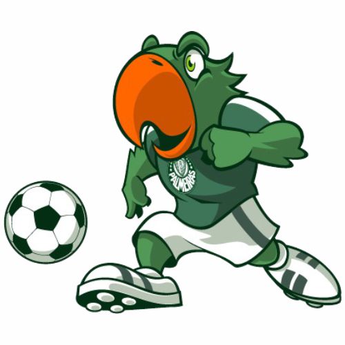 Aplique Futebol Palmeiras mascote 2