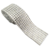 Tira de strass prata 3mm X 40cm  X 8 tiras 