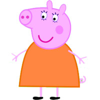 Mamae Pig .(1 a 10 un)