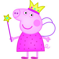 Aplique Peppa Pig 03.(1 a 10 un)