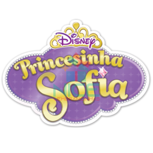 Princesa sofia logomarca.(de 1 a 20un)