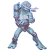 Tartaruga ninja michelangelo.(de 1 a 10 und)