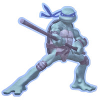 Tartaruga ninja donatello.(de 1 a 10 und)